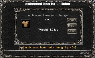 Picture for Embossed Brea Jerkin Lining