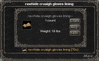 Picture for Rawhide Cruaigh Gloves Lining