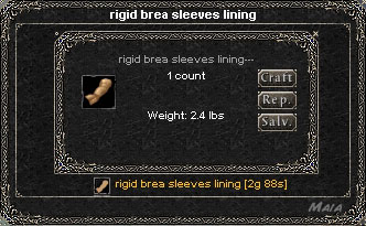 Picture for Rigid Brea Sleeves Lining