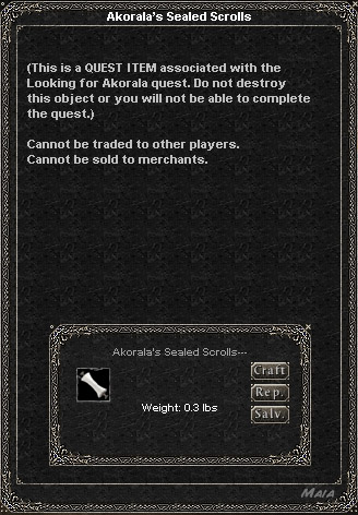 Picture for Akorala's Sealed Scrolls