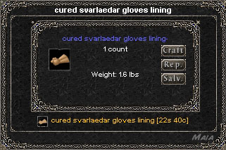 Picture for Cured Svarlaedar Gloves Lining