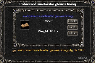 Picture for Embossed Svarlaedar Gloves Lining