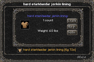 Picture for Hard Starklaedar Jerkin Lining