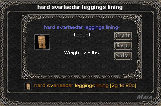 Picture for Hard Svarlaedar Leggings Lining