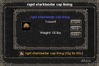 Picture for Rigid Starklaedar Cap Lining