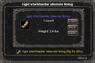 Picture for Rigid Starklaedar Sleeves Lining