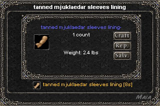 Picture for Tanned Mjuklaedar Sleeves Lining