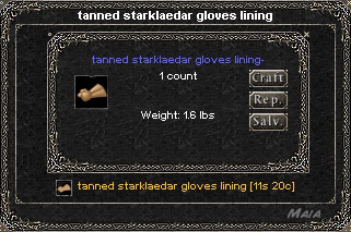 Picture for Tanned Starklaedar Gloves Lining