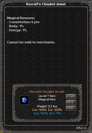 Picture for Recruit's Clouded Jewel