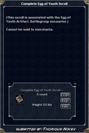 Picture for Complete Egg of Youth Scroll