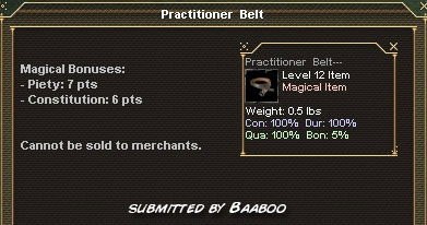 Picture for Practitioner Belt (healer)