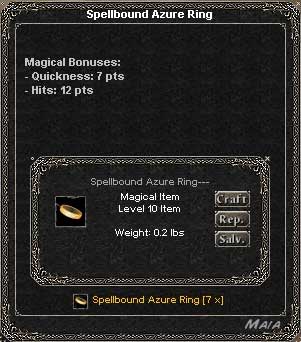 Picture for Spellbound Azure Ring (qui) (Mid)