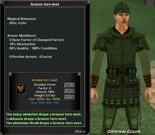 Picture for Bronze Torn Vest (Alb)