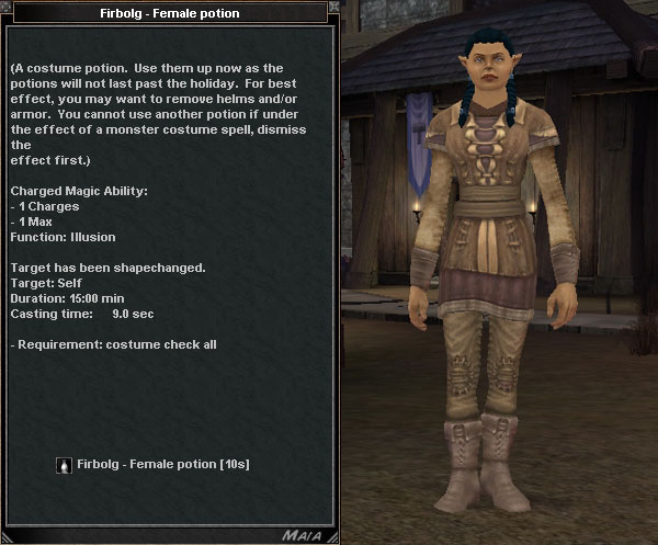 Firbolg - Female Potion :: Items :: Dark Age of Camelot :: ZAM