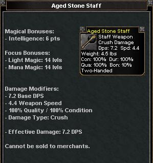 Picture for Aged Stone Staff