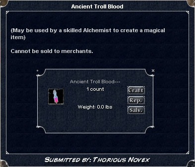 Picture for Ancient Troll Blood