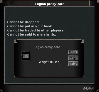 Picture for Legion Proxy Card