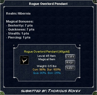 Picture for Rogue Overlord Pendant