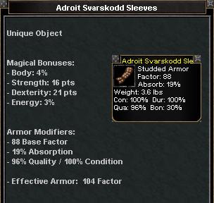 Picture for Adroit Svarskodd Sleeves (u)