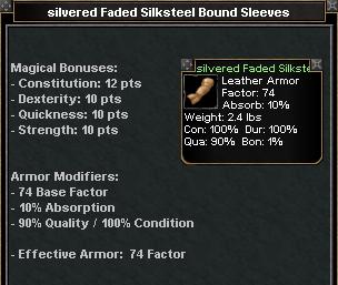 Picture for Silvered Faded Silksteel Bound Sleeves