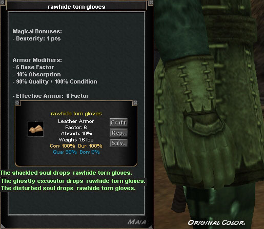 Picture for Rawhide Torn Gloves (Mid)