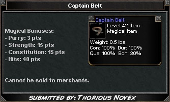 Picture for Captain Belt