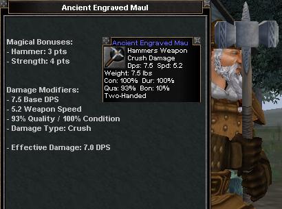 Picture for Ancient Engraved Maul