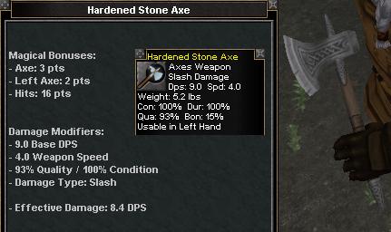 Picture for Hardened Stone Axe