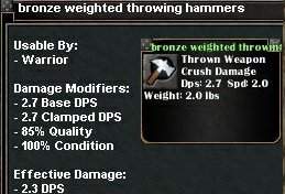 Picture for Bronze Weighted Throwing Hammers