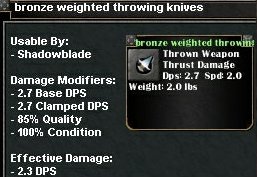 Picture for Bronze Weighted Throwing Knives