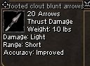 Picture for Footed Clout Blunt Arrows
