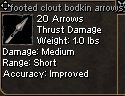 Picture for Footed Clout Bodkin Arrows