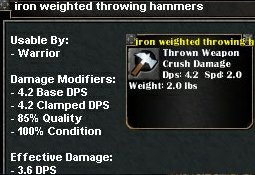 Picture for Iron Weighted Throwing Hammers