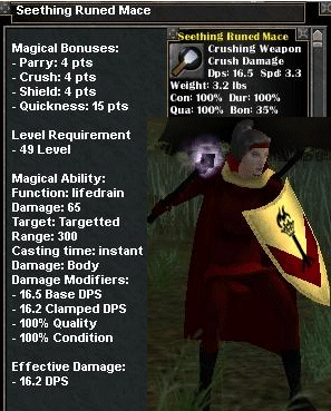 Seething Runed Mace :: Items :: Dark Age of Camelot :: ZAM