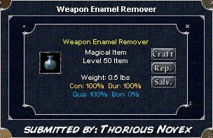 Picture for Weapon Enamel Remover