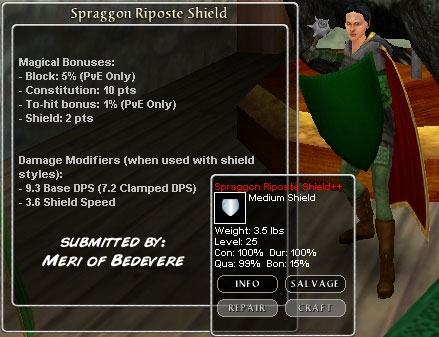 Picture for Spraggon Riposte Shield