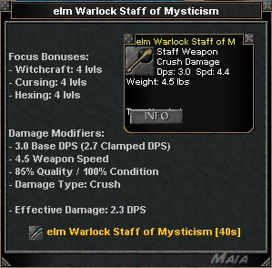 Picture for Elm Warlock Staff of Mysticism