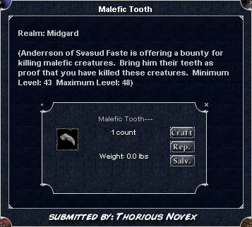 Picture for Malefic Tooth