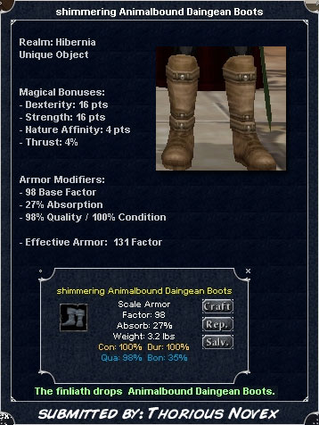 Picture for Shimmering Animalbound Daingean Boots (u)