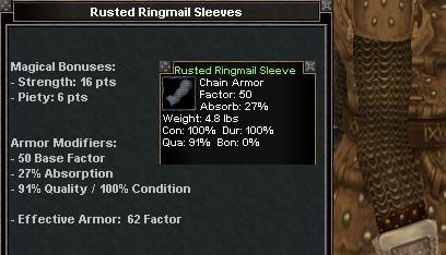 Picture for Rusted Ringmail Sleeves