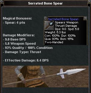 Picture for Serrated Bone Spear