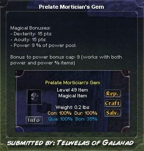 Picture for Prelate Mortician's Gem