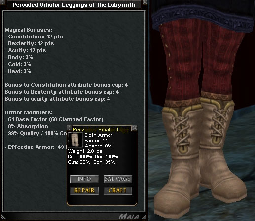 Picture for Pervaded Vitiator Leggings of the Labyrinth