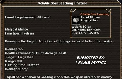 Picture for Volatile Soul Leeching Tincture