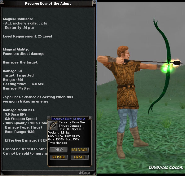 Picture for Recurve Bow of the Adept