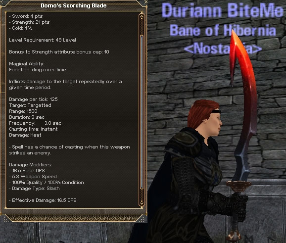 Picture for Domo's Scorching Blade (Mid)