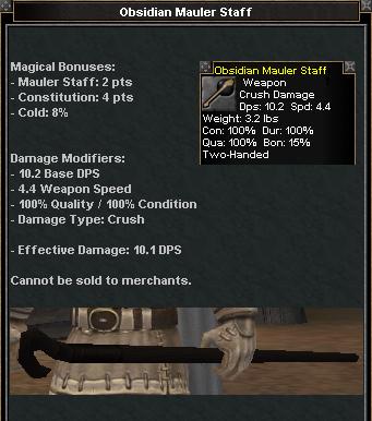 Picture for Obsidian Mauler Staff