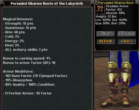 Picture for Pervaded Sikarios Boots of the Labyrinth