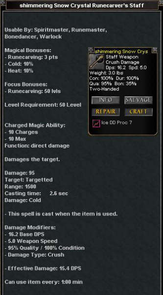 Picture for Snow Crystal Runecarver's Staff