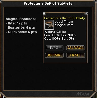 Picture for Protector's Belt of Subtlety